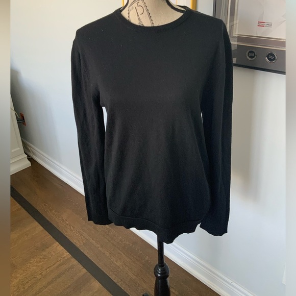 MEXX Metropolitan Black Pullover long sleeve Crew Neck Men’s Sweater Size Large - Picture 2 of 11